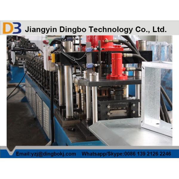 Buy Professional Auto 16 Stations Metal Roll Forming Machine For Galvanized Steel Fire Damper at wholesale prices