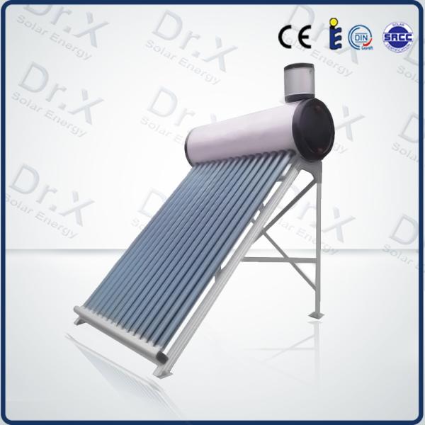 Buy 200liter compact non pressurized vacuum tube solar hot water heater at wholesale prices
