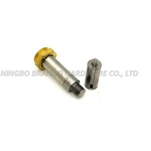 Rubber Band Internal Spring Movable Core/Brass Seat Male Thread Solenoid Stem