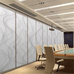 Anodized Aluminum 6063-T6 Track Soundproof Operable Classroom Partition Wall