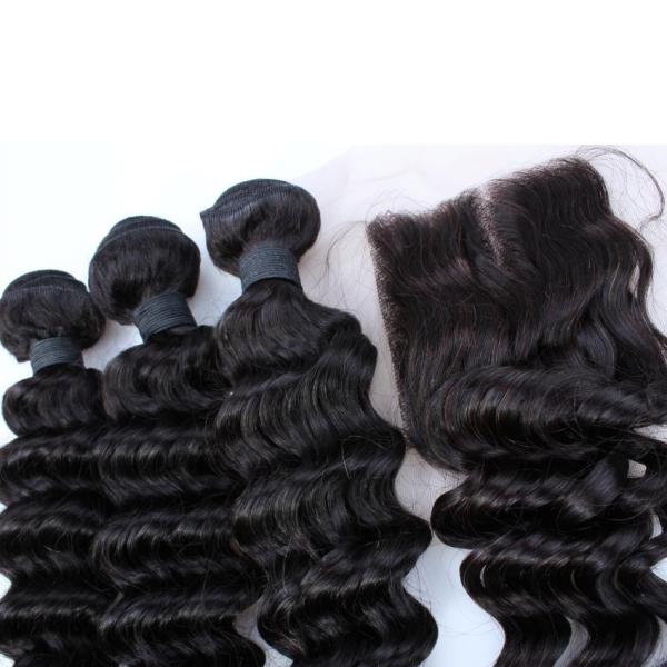 factory supply cheap brazilian hair,7A 8A virgin hair bundles with lace closure