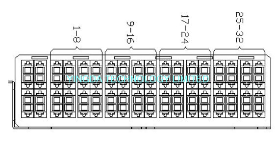 1 x 32 PLC Spliter Fiber Optic Cable Joint Box 36 Fibers For Outdoor FTTH Splitting