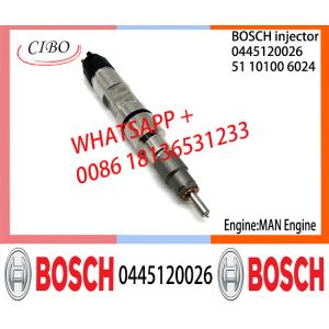 BOSCH 0445120026 51101006024 Neutral Fuel Injector Assembly 0445120026