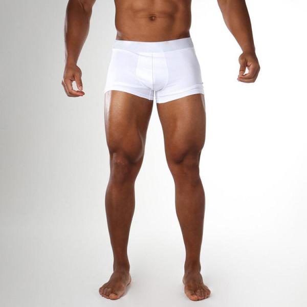 Custom High Quality Gym Briefs Boxers Men Mid Rise Two Tone Color Teen Boys Cotton Underwear