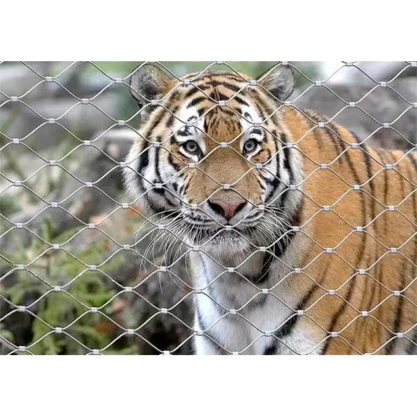 7x19 Construction Safety Wire Rope Mesh Stainless Steel 304 For Zoo