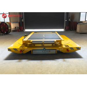 Heavy Load AC Motor Roller Transfer Trolley With Track