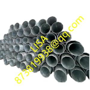Hongxin 69KV 70FT Hot Dip Galvanized Direct Buried Transmission Steel Pole with
