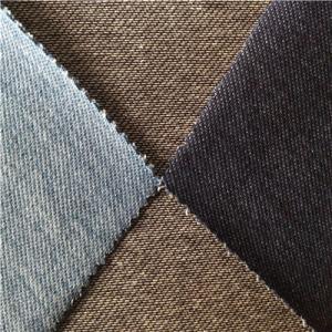 Quality cotton spandex denim knitted fabric for sale