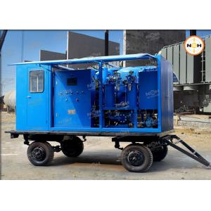 12000L/H Model VFD Transformer Oil Purifier With Trailer