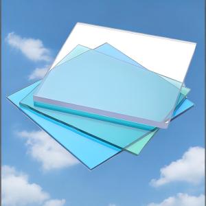 One Sided Anti UV Polycarbonate Solid Sheet DIY For Manual Fire Rated B1 1.0-18