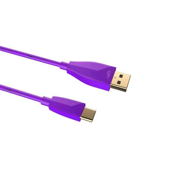 Buy Customizable Purple Usb 3.1 To Lightning Cable 1m For Iphone Ipad at wholesale prices