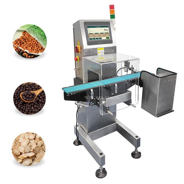 Automatic Weight Checker Conveyor Check Weigher With Rejector System Belt
