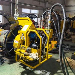 Advanced Hydraulic Pipe Cutting and Beveling Equipment for Automatic Pipeline