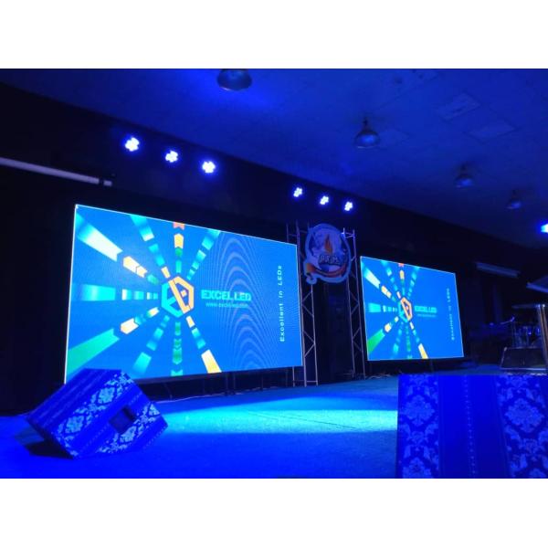 Buy P3.91mm FCC Indoor LED Advertising Display 65536dots/m2 at wholesale prices