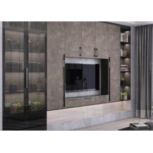 40cm Melamine Bedroom Living Room TV Shelves Stand With Drawers