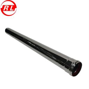 Black Powder Coating 1m Stainless Steel Pellet Stove Pipe