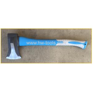 Chopping axe with fiberglass handle