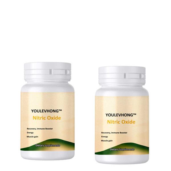 Non-Gmo Pre-Workout Nitric Oxide Booster for Men L-Arginine Maximum Blood Flow Vascularity Increase Muscle Pumps Energy Endurance