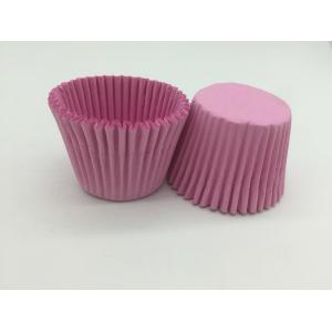 Buy cheap Large Size Pink Cupcake Baking Cups / Wrappers , Decorative Muffin Cups from wholesalers