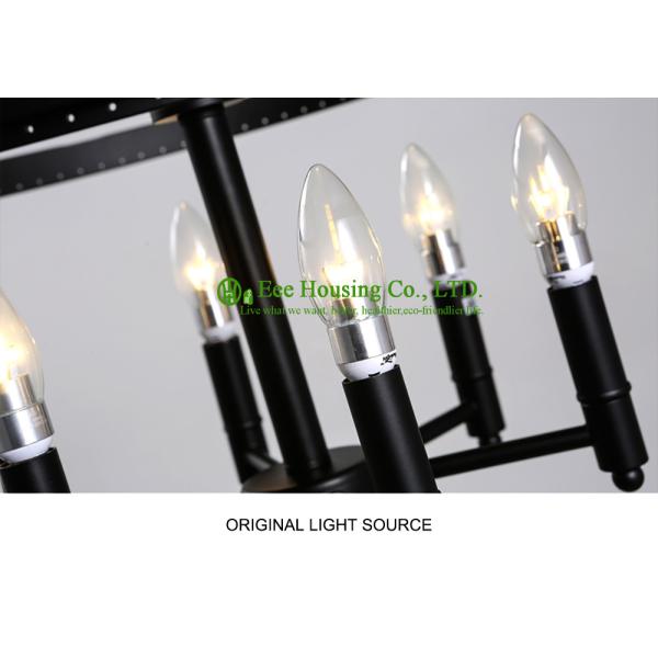 Crystal chandeliers pendant lights retro suspended ceiling lighting interior residential led candle light ceiling Lamp