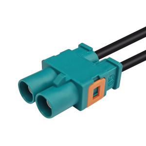 GPS Z Code FAKRA Extension Cable Female Adapter With Straight Coaxial Connector