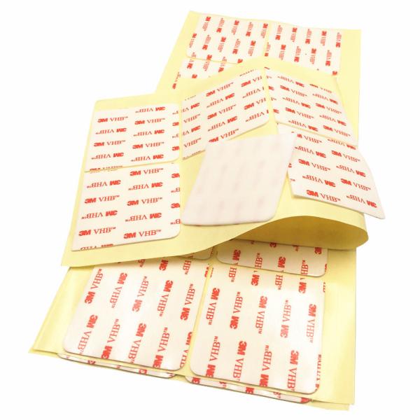 High Temperature Resistance RoHS VHB Die Cut Adhesive Tape , 3M PE Foam Double Sided Tape