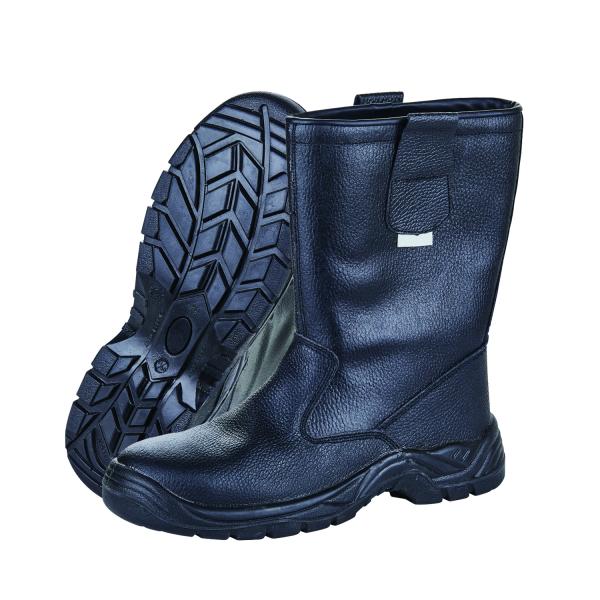 Steel Toe UF-151 Safety Boots Made of Buffalo Leather for Protection and Comfort