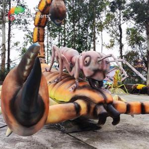 China Lifelike Realistic Animatronic Animals Scorpions Fight With Ants Sun Resistance on sale