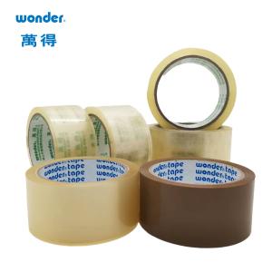 Adhesive BOPP Packaging Tape Acrylic Adhesion 0.080mm Water Based