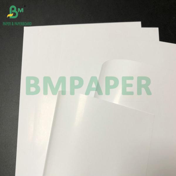 70gsm 75gsm High Whiteness C1S Glossy High Wet Strength Paper For Making Can Labels 