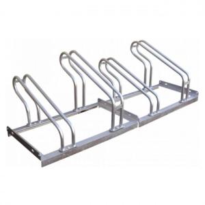 6 Hoop Bike Rack Hardware Fabrication Commercial Bike Parking Rack