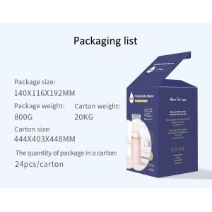 Manufacturer Good Quality Electric Baby Milk Heater Professional USB Charging