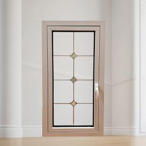 Aluminum Casement Windows With Double Temper Glass High Quality Customized