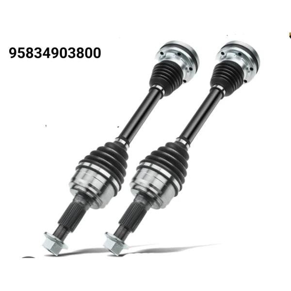 Heavy Duty Black Powder Coated Axle Drive Shaft / Drive Axle Shaft Assembly