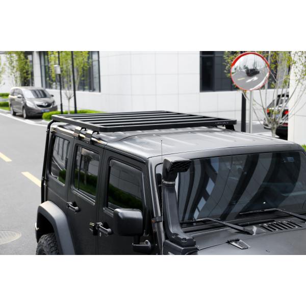 Customized Aluminum Alloy Roof Rack Luggage Bracket Gear Platform for Jeep Wrangler JK