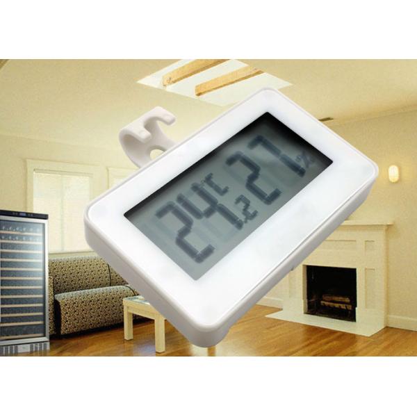 Buy High Accuracy Digital Room Thermometerwith Hanging Hook Large LCD Display at wholesale prices