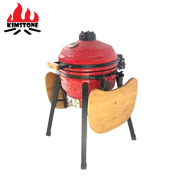16 Inch Kamado Temperature Large 46 Cm Fire Fan Komado Ceramic Accessories Big Kamado Grill
