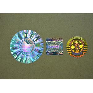 Printing Custom 3D Holographic Security Stickers For Sealing Packages