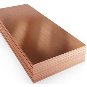 C12200 Pure Red Copper Plate Sheet 2mm Thick Bronze Plates