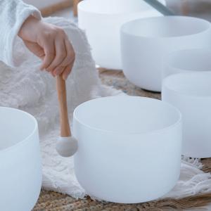 Quartz Crystal Singing Bowls Products For Meditation Sound Healing Quartz