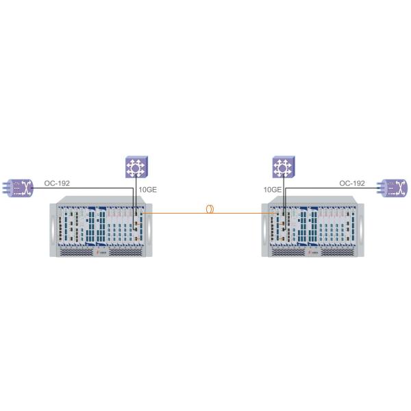 1U Management 2 Channels XFP To XFP OEO Optical Media Converter Card