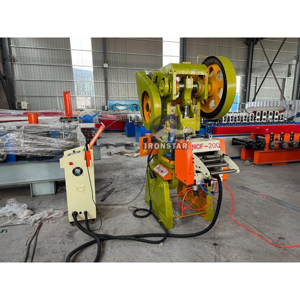 25ton Puncher roll forming machine tile making machinery work manual