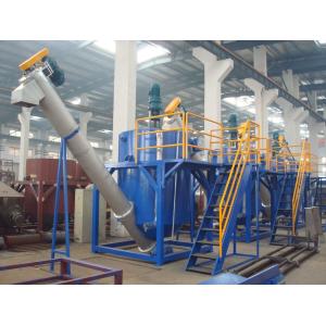 High Speed Friction Washing Plastic Bottle Recycling Machine Simple Operation