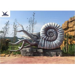 Outdoor Artificial Life Size Fiberglass Statues Octopus Models Amusement Park