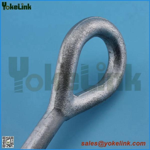 Buy ASTM A153 Oval eye bolt with square nut at wholesale prices