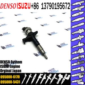 China Common Rail Fuel Injector 095000-6170 For Engine ISUZU D-MAX 4JJ1 8-98055863-0 8-98011605-0 on sale