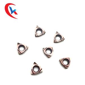 WBGT060202L-F Tungsten Carbide Inserts Stainless Steel Finishing Physical