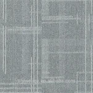 Stock grid pattern PP material hotel carpet tiles