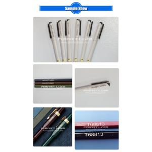 0.3 Mm Depth Pen Laser Engraving Machine Customized Conveyor Belt