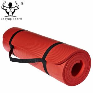 Lightweight 183*61cm Yoga Exercise Mat NBR Material Customized Logo